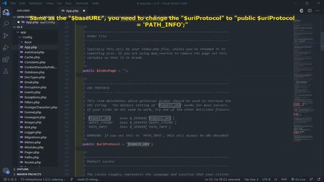 CodeIgniter 4 Tutorial - How to set the default page, removing the public and index file from URL смотреть онлайн