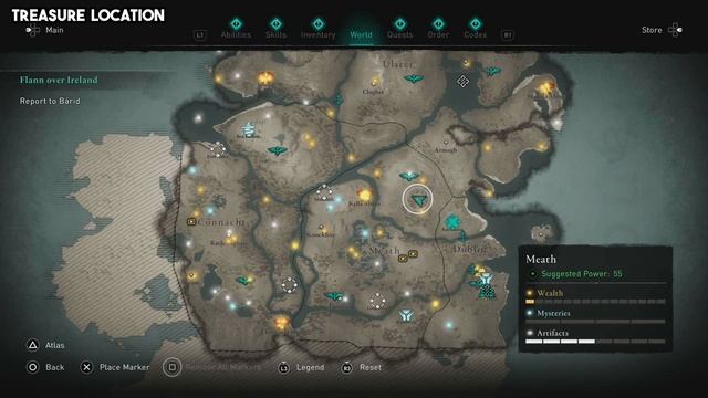 Assassin's Creed Valhalla Wrath Of The Druids DLC Brega Treasure Hoard Map Location & Solution смотреть онлайн