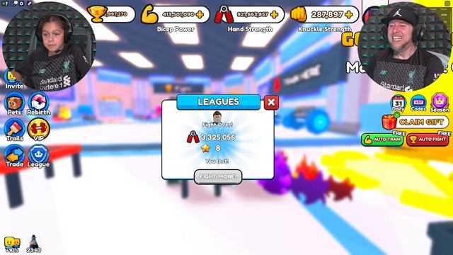 ARM WRESTLING SIMULATOR UPDATE Roblox смотреть онлайн