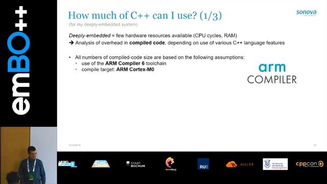 emBO++ 2019 - Michael von Tessin: C++ In Deeply Embedded Systems смотреть онлайн