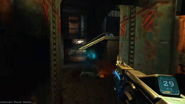 Doom 3 BFG Edition: Doom 3 Part 12 (Monorail Skybridge) смотреть онлайн