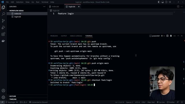 FLOW KERJA seorang programmer (Gitflow) смотреть онлайн