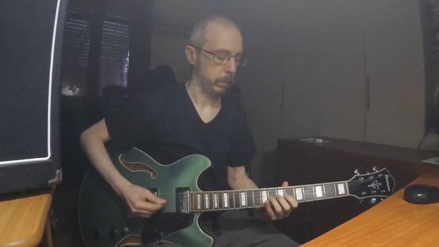 Ibanez as73 smooth jazz guitar solo - original tune(instrumental) title: Again смотреть онлайн