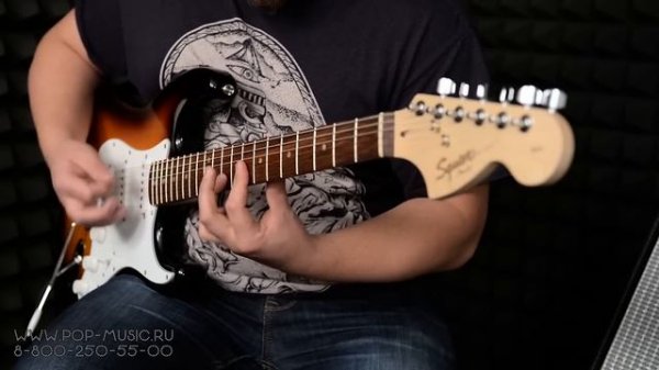 FENDER SQUIER AFFINITY STRATOCASTER - самые популярные страты