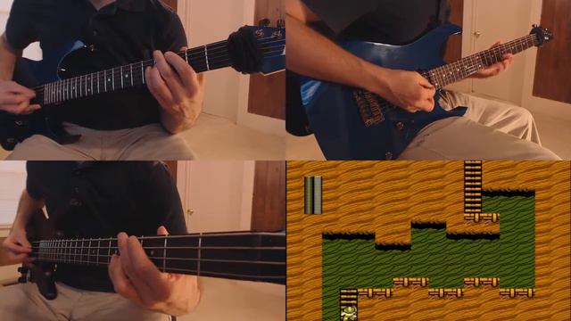 Megaman 2 - Woodman Stage (NES) Rock / Metal Guitar Cover смотреть онлайн