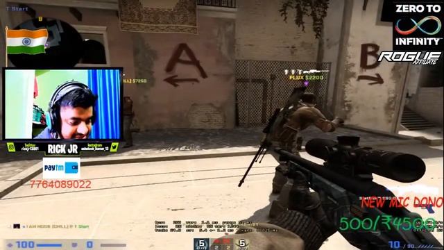 CSGO LIVE INDIA /RANK - MG1/FACEIT GRIND /NEW CHANGES COMING SOON / RANK - MG1 / FACECAM смотреть онлайн