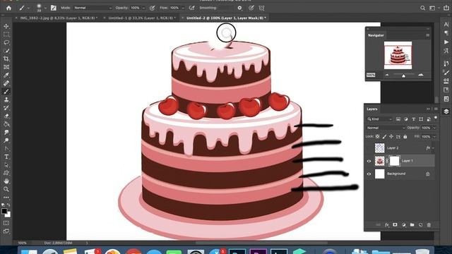 PHOTOSHOP ЗА НАЧИНАЕЩИ: LAYER MASK - МАСКА НА СЛОЙ смотреть онлайн