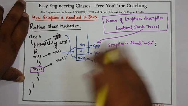 L44: Exception Handling in Java | Introduction | Runtime Stack | Java Programming Lectures in Hindi смотреть онлайн