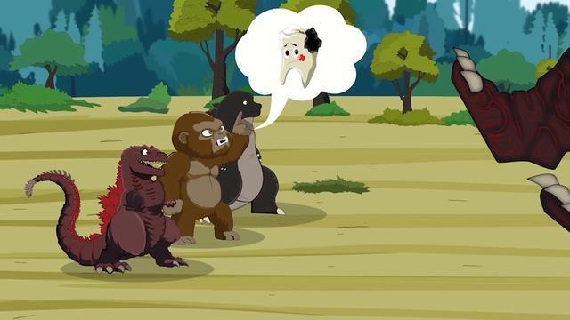 EVOLUTION of GODZILLA vs SHIN GODZILLA'S ATOMIC BREATH: Who Is The King Of Monster???- FUNNY CARTOO смотреть онлайн