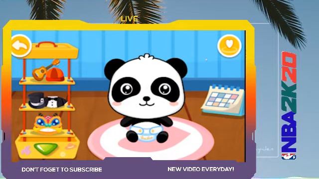 Baby panda care play online In the wild, mother pandas care for only one of the young The blind, ha смотреть онлайн