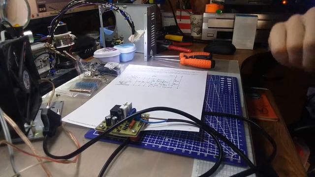 Сборка 4х канального усилителя на Tda7294. Soft Start. Софт старт