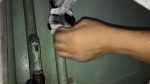 Замена кранов под давлением при помощи заморозки