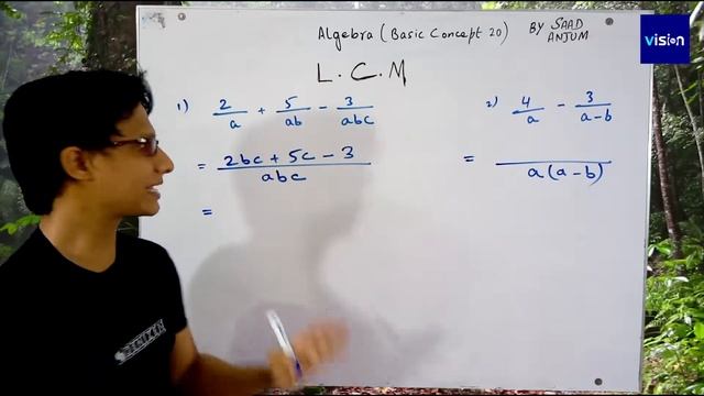 LCM when variables in denominators - Basic Algebra Basic math Concepts 20 (Hindi Urdu) смотреть онлайн