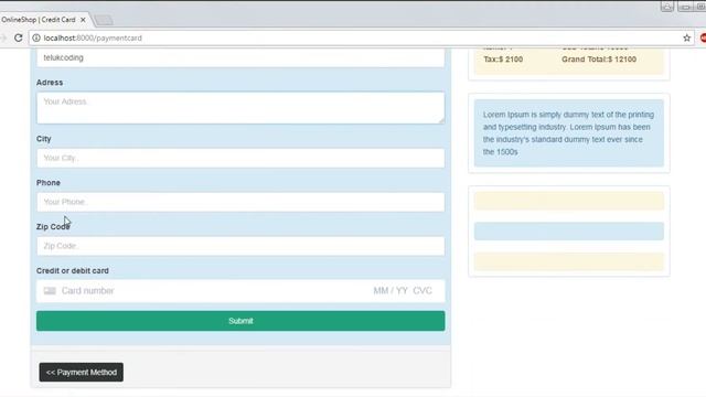 How To Build an eCommerce Website With Laravel #29 (Payment Validation) смотреть онлайн