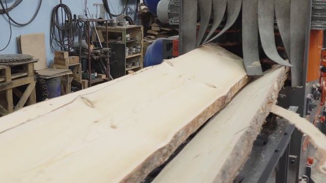 Промышленный бревнопильный станок Триумф 16П480 (СБЦ) смотреть онлайн