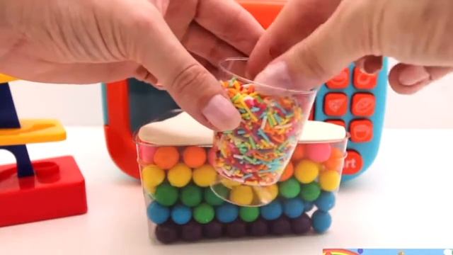 Как сделать Пирожное из конфет из Play Doh в СВЧ смотреть онлайн