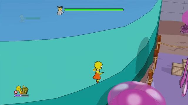 The Simpsons Game (Xbox 360) - The Day of the Dolphin (All Krusty Koupons and Malibu Stacy Seals) смотреть онлайн