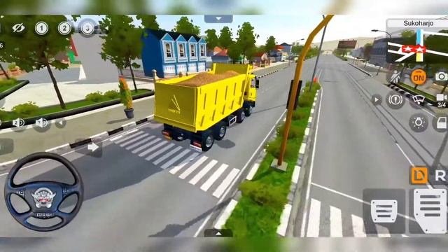 Bus Simulator IndonesiaDump Truck Games -#6 - Mitsubishi Fuso Dump Truck Mod 3d x - Android Gamepla смотреть онлайн