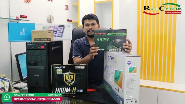 22.5K PC BUILD. INTEL i5 6TH Gen & 19inch Starex Monitor | FULL PC | #ramadanoffer #dhaka смотреть онлайн