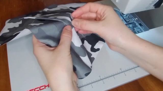 Как сшить накладной карман с прямыми ровными углами. смотреть онлайн