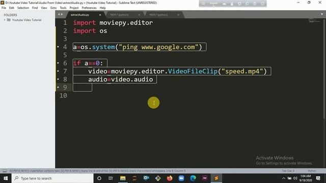 How to Extract Audio From Video Using Python | KNOWLEDGE DOCTOR | Mishu Dhar смотреть онлайн