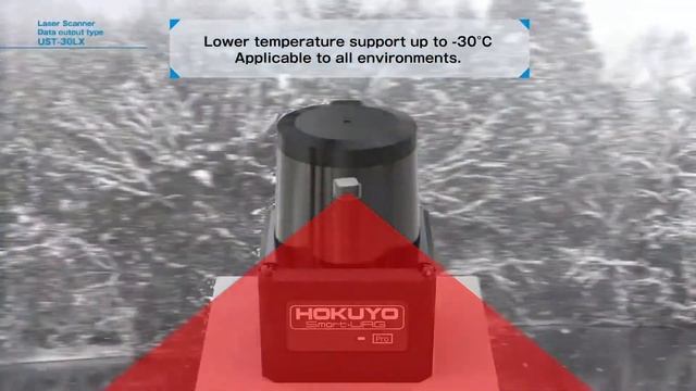 Nieuwe outdoor LiDAR UST 30LX - Hokuyo Automatic смотреть онлайн