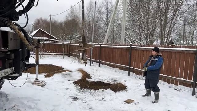 И снова в Масюгино Бурение колодца в Московской области Клинский район смотреть онлайн