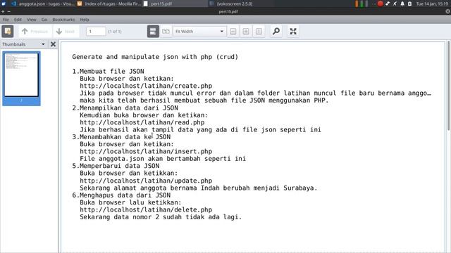 Final Generate & Manipulate JSON With PHP(CRUD)#6 смотреть онлайн