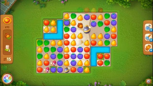 Gardenscapes Садовник ОСТИН #86 (уровни 690-697) Очистка водоёма и Домик для крылатых друзей смотреть онлайн