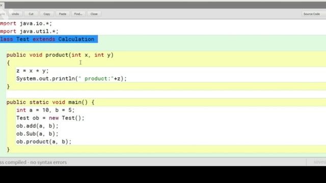 Inheritance , types of inheritance, Program of Inheritance , extends keyword смотреть онлайн