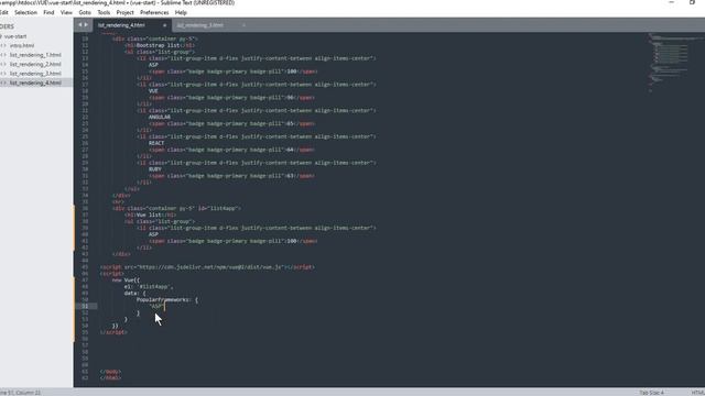 Laravel with Vue.js Part 5 List Rendering смотреть онлайн
