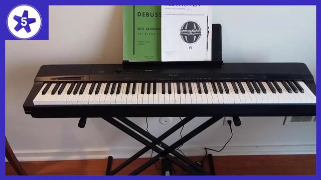 Casio Privia PX160GD 88-Key Full Size Digital Piano with Power Supply Review смотреть онлайн