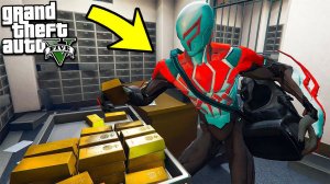 ЧЕЛОВЕК ПАУК ИЗ БУДУЩЕГО ОГРАБИЛ БАНК НА 4.000.000$ В ГТА 5 МОДЫ! ОБЗОР МОДА В GTA 5 ВИДЕО MODS