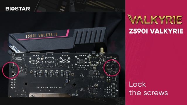 BIOSTAR Z590I VALKYRIE- Intel WiFi 6 Card Installation смотреть онлайн
