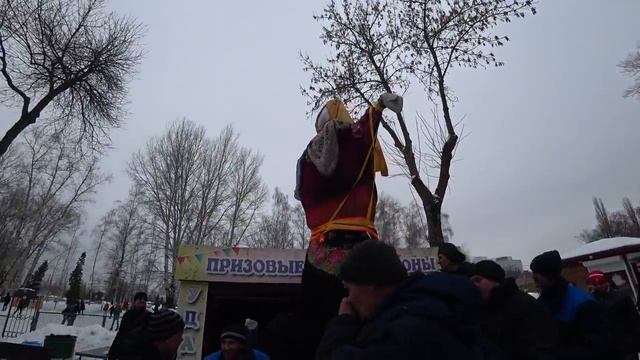 Vlog Масленица в Нижнем Парке, сжигание чучела, бекстейдж Knyazev смотреть онлайн