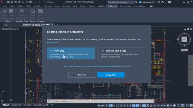 Introducing the Share feature | AutoCAD 2022 смотреть онлайн