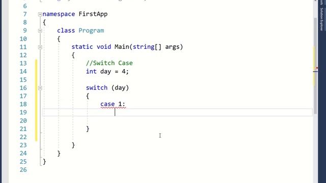 Switch Case statement in C# Urdu Lecture смотреть онлайн