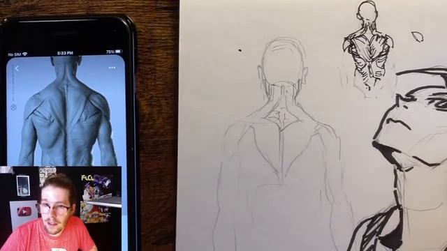 Sketchbook Anatomy Practice | Anime Manga Sketch смотреть онлайн