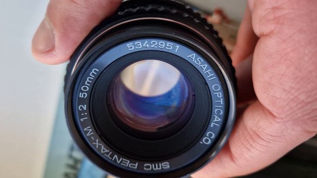 Pentax-м 50/2 дефект грибок внутри на всю линзу смотреть онлайн