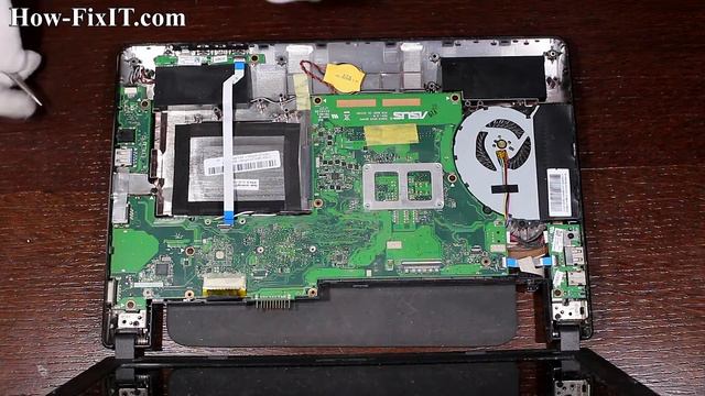 Reset BIOS settings Asus X301A laptop | CMOS battery replacement смотреть онлайн
