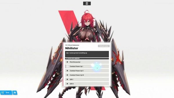 Heretic Nihilister Voicelines [Nikke:Goddess of Victory]