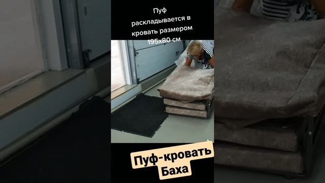 Пуф-кровать Баха смотреть онлайн