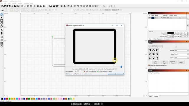 LightBurn Quick Tips: Flood Fill смотреть онлайн