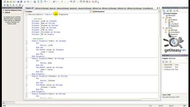 Serialization et Deserialization (Bin,XML) смотреть онлайн