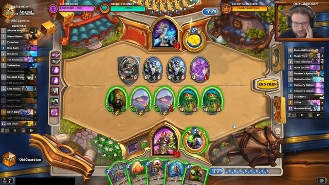 Wrapping them Giants in a Magic Carpet (Hearthstone Carpet Zoo gameplay) смотреть онлайн