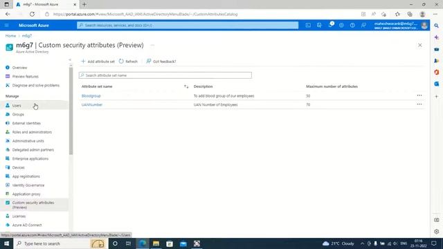 Azure AD Custom Security Attribute | Required Azure Role #azure #azuread смотреть онлайн