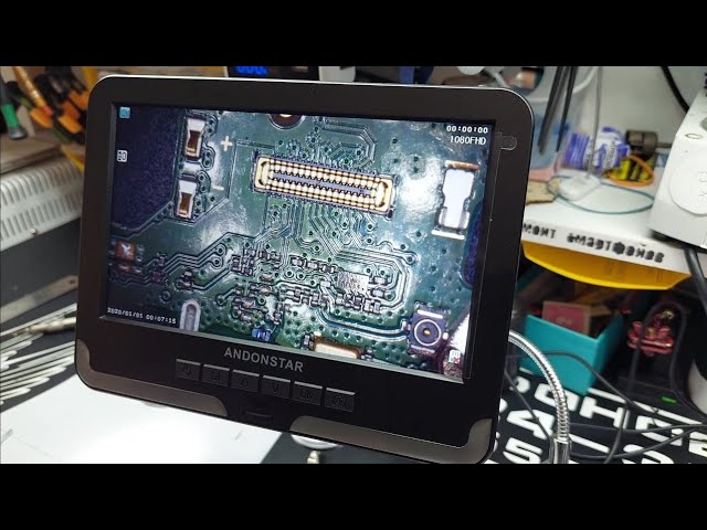 Лучший цифровой микроскоп ANDONSTAR AD206.mp4