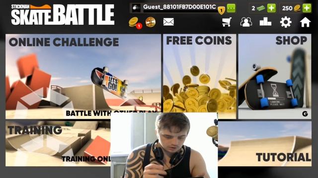 СКЕЙТЫ РУЛЯТ | Stickman Skate Battle | Обзор,Первый взгляд смотреть онлайн