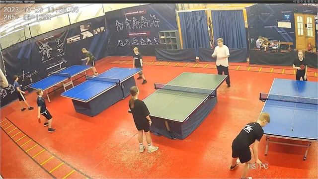 Южно-Кузбасская лига №9 по настольному теннису в клубе ТОПС Новоильинского района от 29.10.23