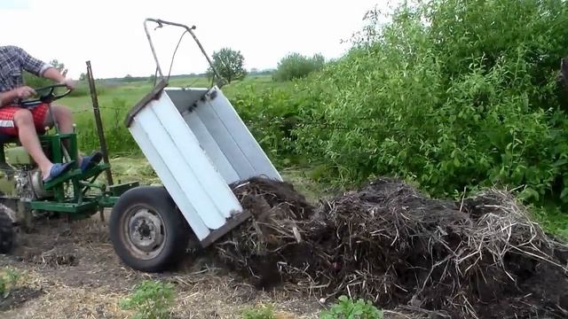 Перевозка компоста на огород смотреть онлайн